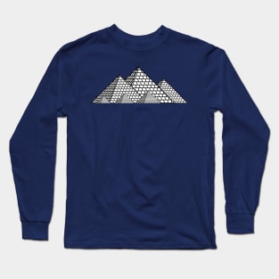 Pyramids of Egypt (white) Long Sleeve T-Shirt